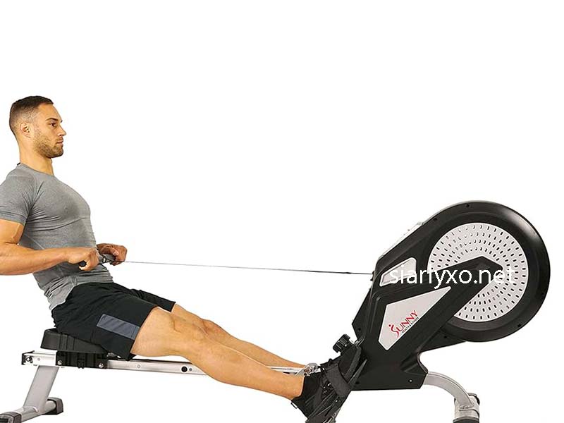 How to Use Sunny Health & Fitness Sit-up Rowing Machine